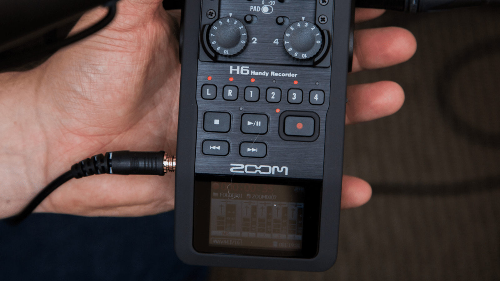 Zoom H6 Portable Handheld Recorder and USB Audio Interface