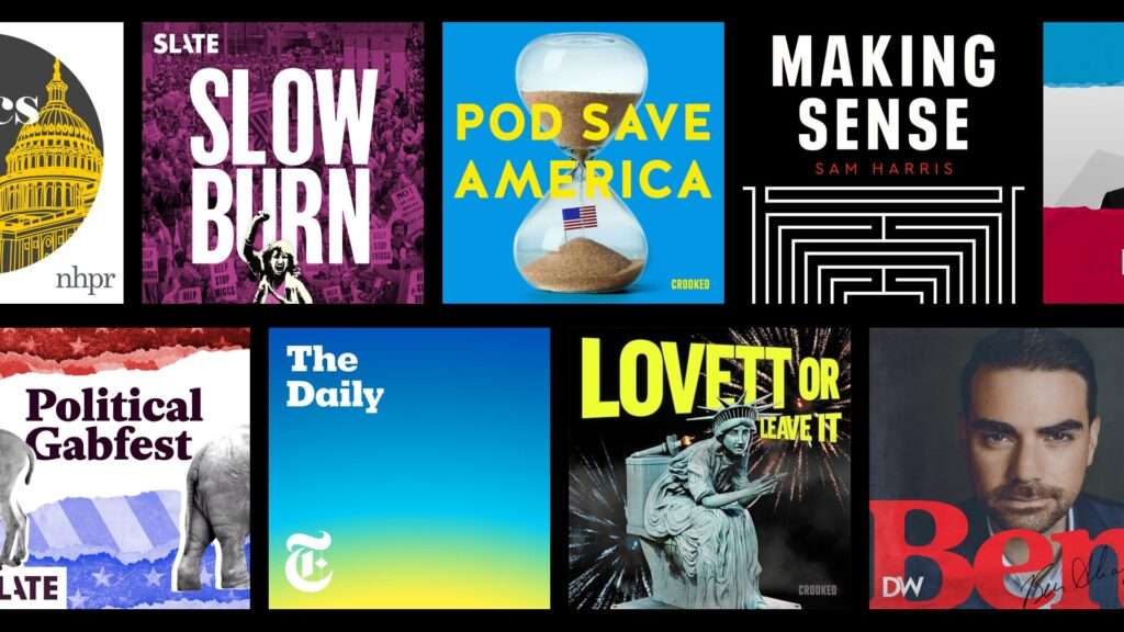 The Best Political Podcasts of 2024 cover image