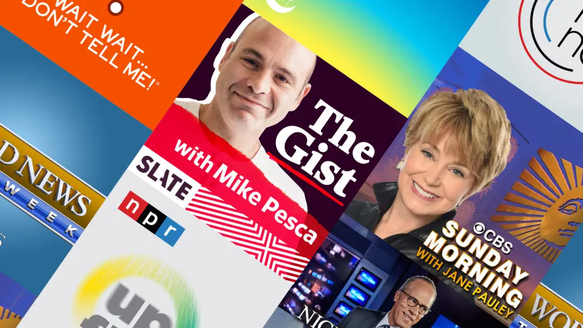 Our curated list of the best news podcasts to listen to in 2025