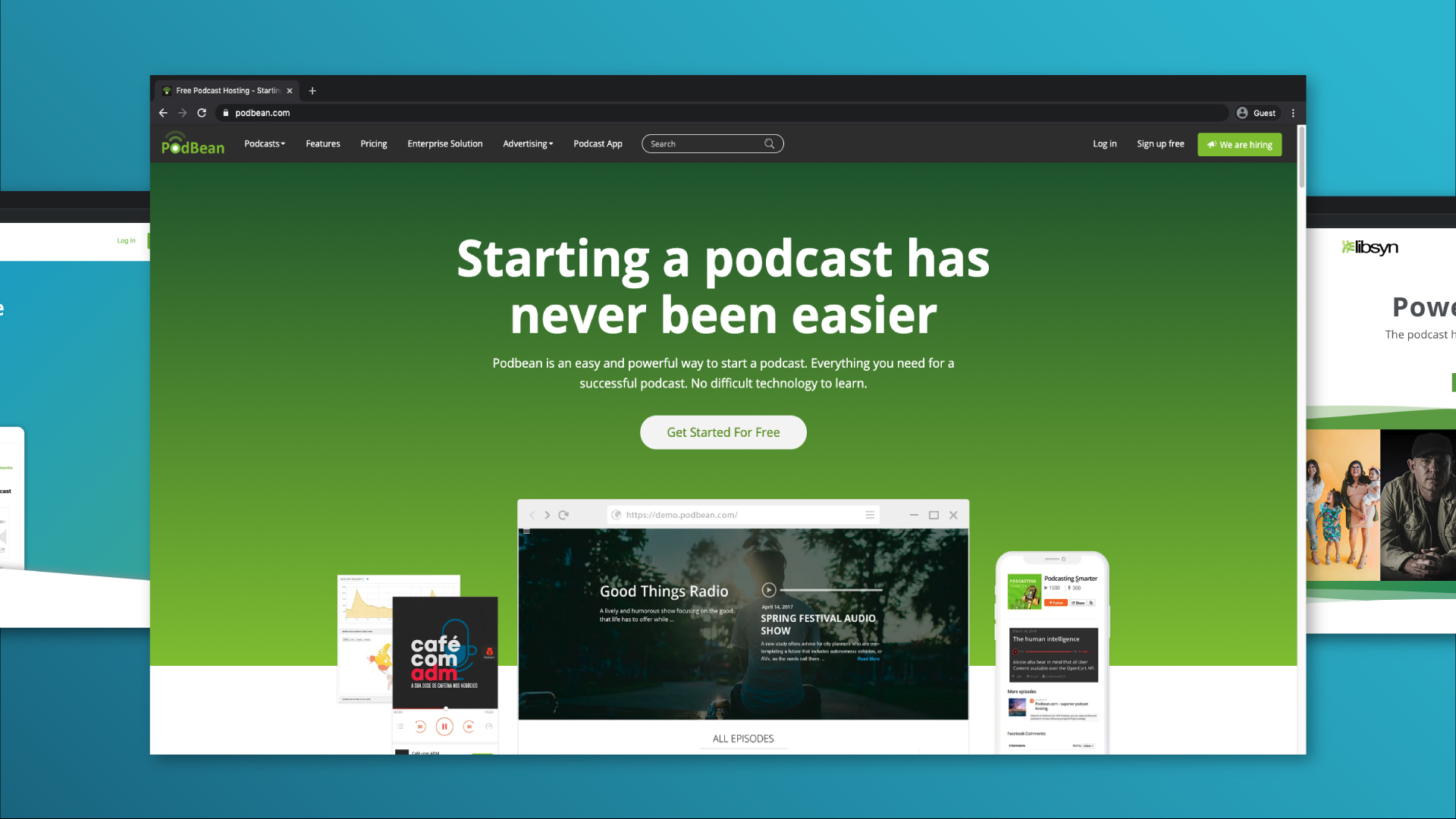 Review of Podbean podcast hosting