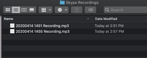 Access Your Recorded Tracks