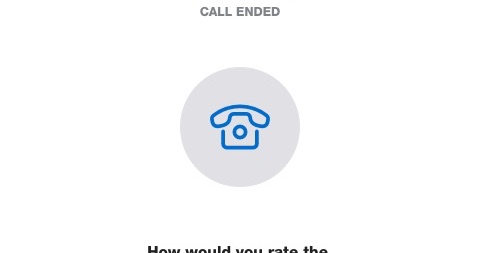 End your phone call screenshot
