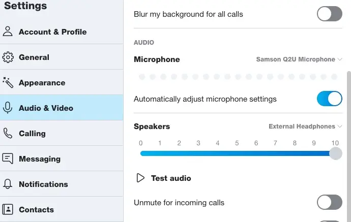 Optimize Skype Settings