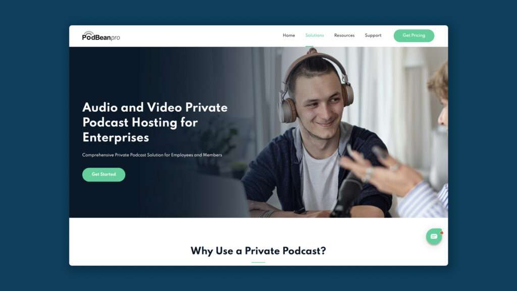 PodBean Private Podcast Hosting