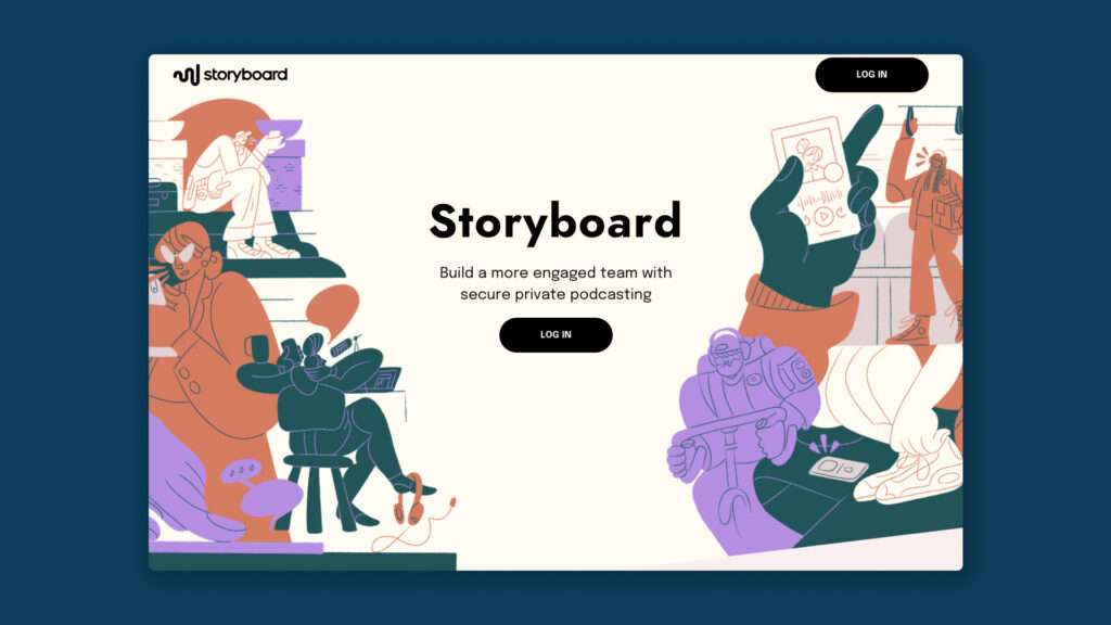 Storyboard Private Podcast Hosting