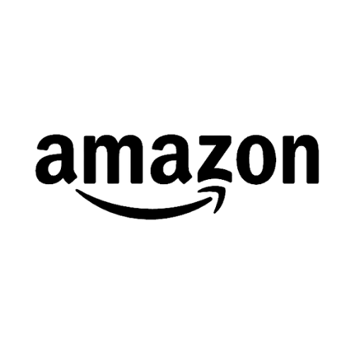 Amazon logo in black