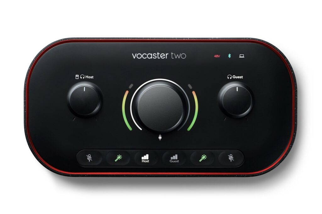 Focusrite Vocaster Two Studio hardware