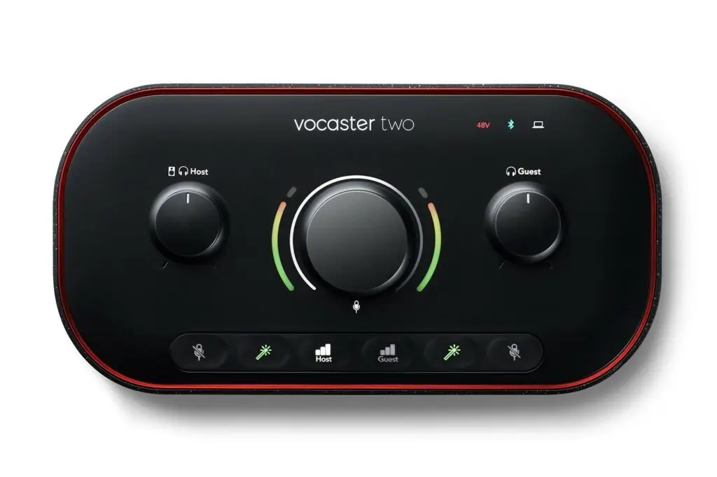 Focusrite Vocaster Two Studio hardware
