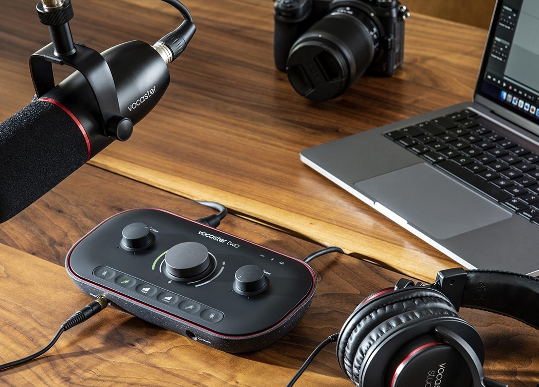 Upgrade your podcasting game with Vocaster Two