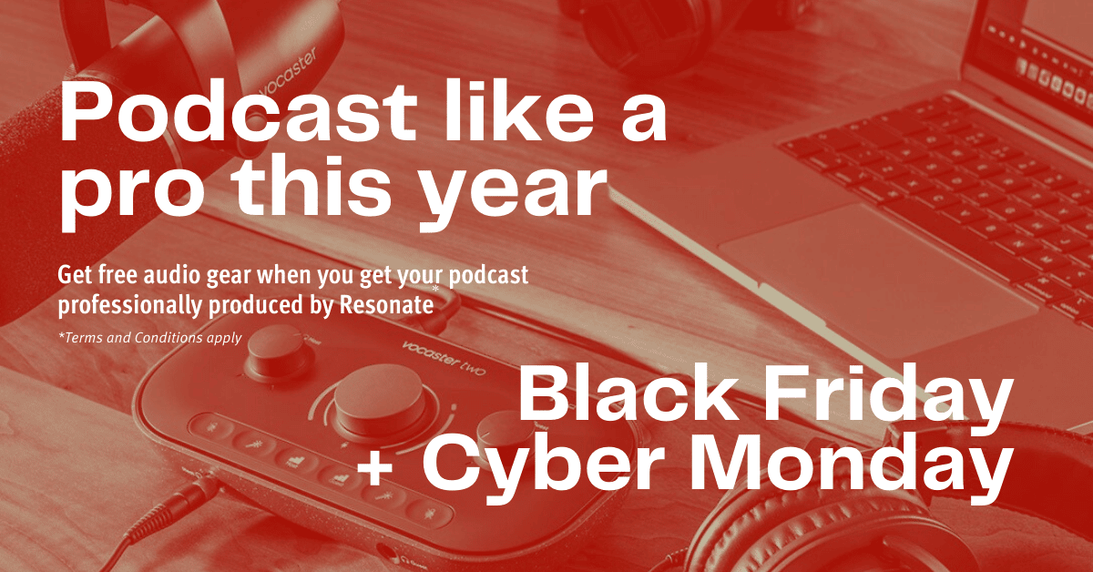 Best Black Friday & Cyber Monday deals for podcasters