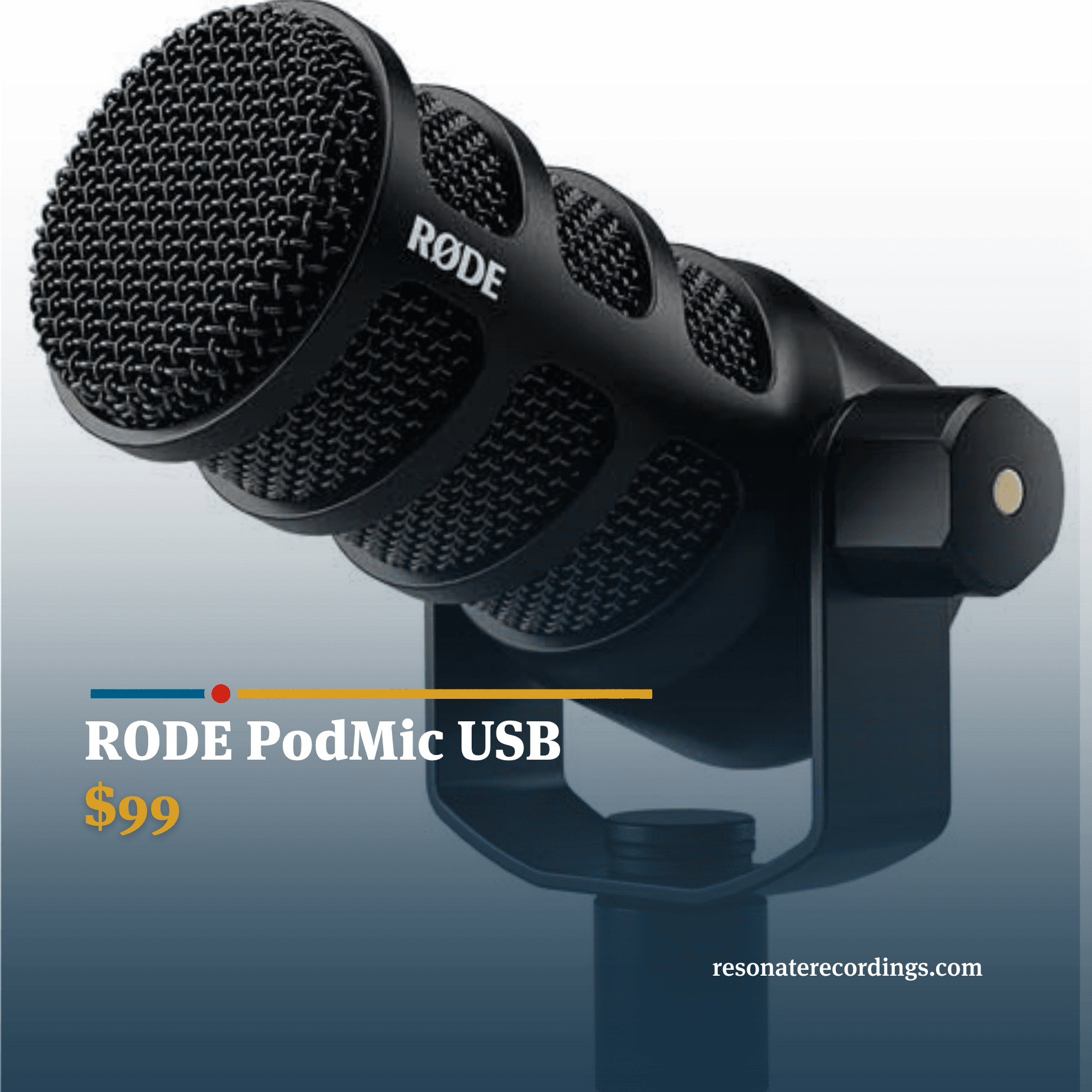 Best podcast microphones for 2026: tested usb, dynamic & condenser picks 1 Rode podmic usb
