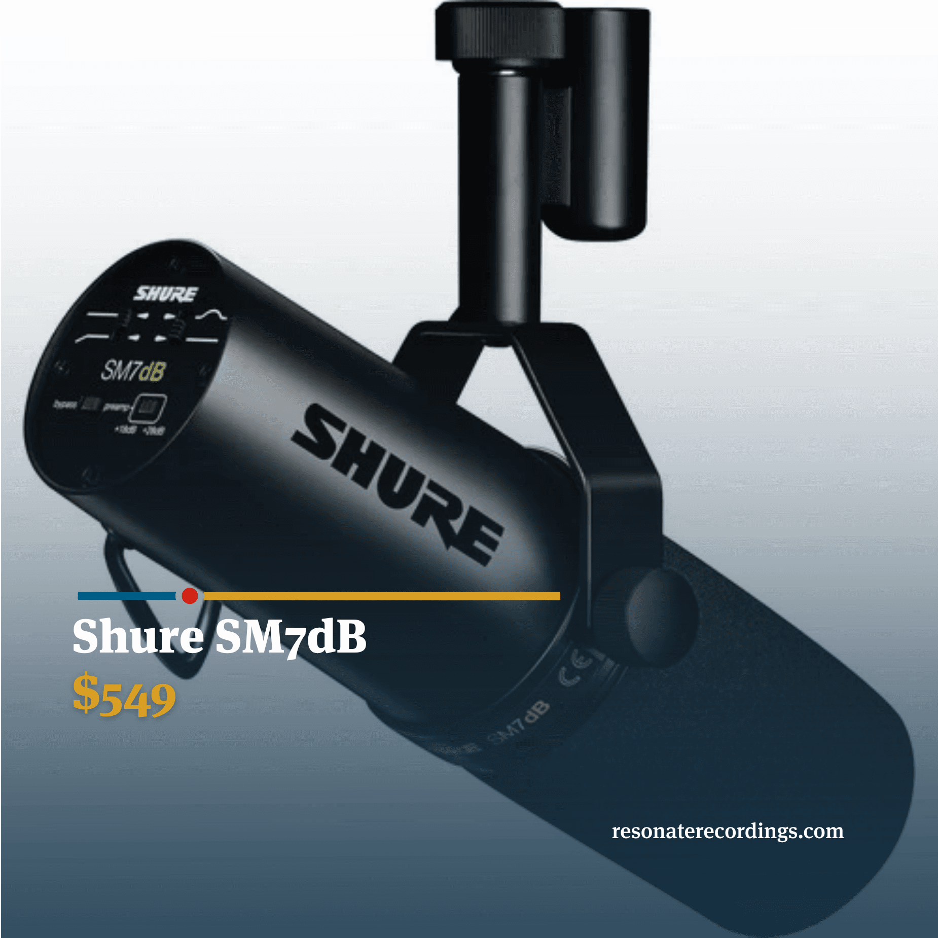 Best podcast microphones for 2026: tested usb, dynamic & condenser picks 6 Shure sm7db